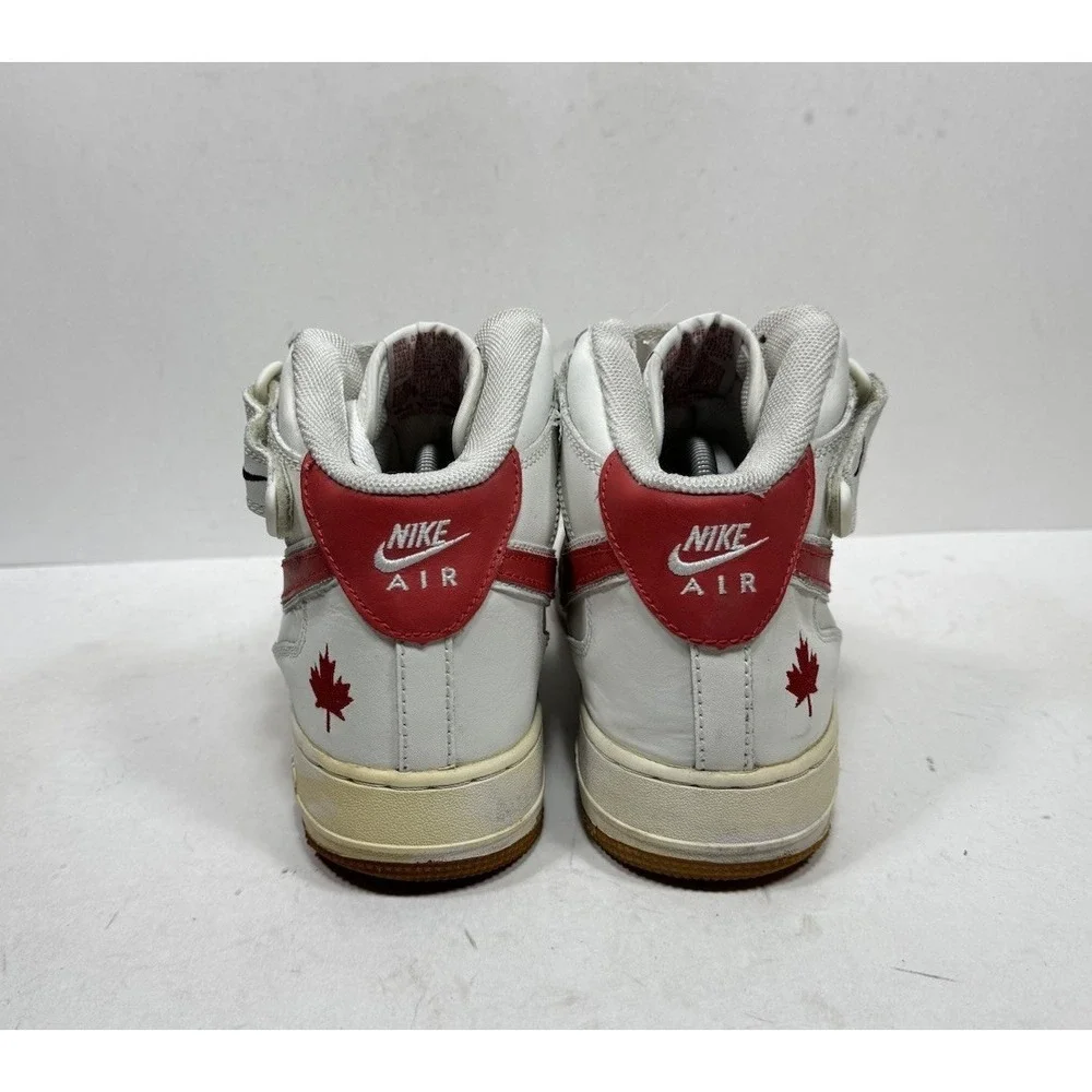 Vintage 2006 Nike Air Force 1 Mid Canada 309955-161 Men's Size 11 Shoes - Picture 4 of 8
